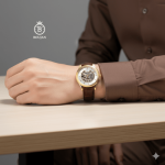 ساعت بند چرمی مردانه اتومات کوبل - تصویر 2