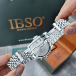 ساعت مردانه ایبسو IB9601-Silver-Black - تصویر 4